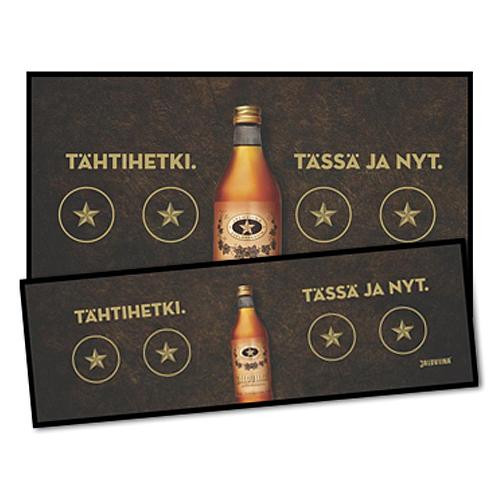 TABLE TOP diskmatta för försäljningsdisken